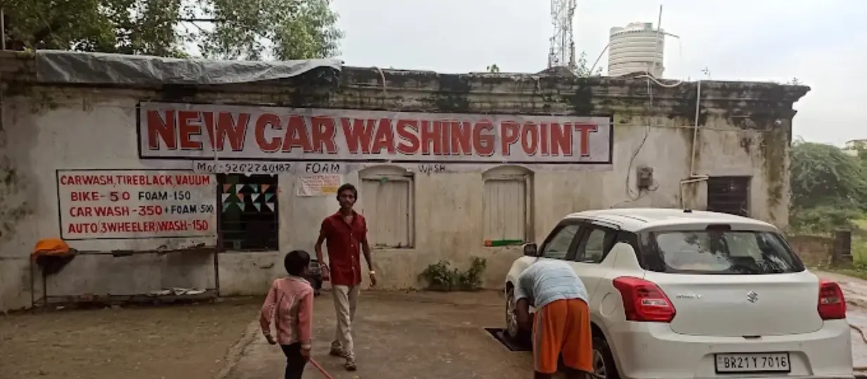 New Car Washing Point
